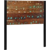 vidaXL Uzglavlje 100 cm puno drvo, prerađeno i željezo | shoptok.hr