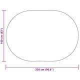 vidaXL Tepih Krem PP | shoptok.hr