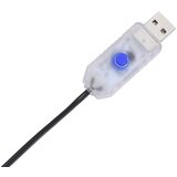  Božićna svjetla silueta zvijezde padalice 80 LED dioda toplo | shoptok.hr