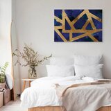  Slika - Golden Geometry (1 Part) Wide 30x20 | shoptok.hr