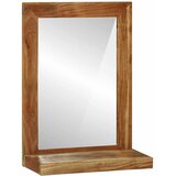  Zrcalo za kupaonicu Smeđa 50 x 22 x 70 cm Čvrsto drvo akacije | shoptok.hr