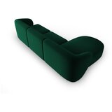Milo Casa Zelena žametna kotna sedežna garnitura (levi kot/z ležalnikom) Paolo – | Shoptok.si