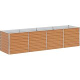  Povišena gredica - Vrtna gredica Svijetlosmeđa 320 x 80 x 77 cm | shoptok.hr