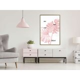  Poster - Pale Pink Monstera 40x60 | shoptok.hr