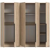 MID.YOU Omara S Klasičnimi Vrati Kopenhagen, Barva Hrasta | Shoptok.si