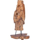 vidaXL Stojalo za vino za 8 steklenic 40x30x80 cm trdna tikovina | Shoptok.si