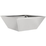 Metalna saksija Nehrđajući čelik Nehrđajući čelik 40 x 40 x 15 cm | shoptok.hr