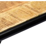  Konzolni stol 140 x 35 x 76 cm od grubog masivnog drva manga | shoptok.hr