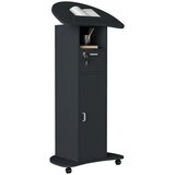 MID.YOU Stoječi Pult Redola L, Siva | Shoptok.si