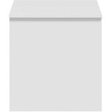  Stolić za kavu bijeli 102x50 5x52 5 cm od konstruiranog drva | shoptok.hr