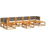  Vrtni set od 8 dijelova s jastucima, akacija i uže | shoptok.hr