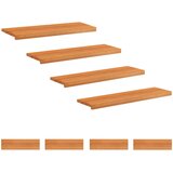 Step treads 8 kom. 90 x 30 x 2 cm Svijetlosmeđa | shoptok.hr