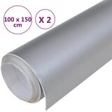  Folije za automobil 2 kom mat srebrne 100 x 150 cm | shoptok.hr