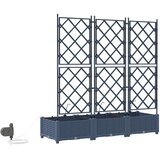  Vrtna saksija 3 pcs Sivi 120 x 40 x 126 cm Plastika | Eponuda.com
