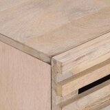 vidaXL Nočna omarica 50x34x62 cm trden mangov les | Shoptok.si