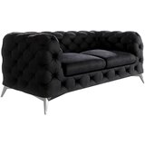 Ropez Crna baršunasti sofa 185 cm Chelsea – | shoptok.hr