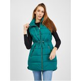 Orsay Dark Green Ladies Quilted Vest - Ladies | shoptok.hr