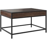  Stolić s beskonačnim LED svjetlima boja hrasta 70x50x41 cm | shoptok.hr