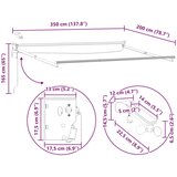  Električni zložljiv senčnik Rjava 3,5 x 2 m, (5000204719) | Shoptok.si
