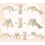 Igrače in hobi Plezalni okvir 4 v 1, plezalni trikotnik, plezalni lok, lestev in tobogan za malčke od 1 do 3 let | Shoptok.si