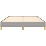  Za krevet svjetlosivi 140 x 190 cm od tkanine | shoptok.hr
