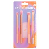 Real Techniques Hyperbrights Bold Type Eye Set Set čopič 307 Shading Brush 1 kos + čopič 320 Blending Brush 1 kos + čopič Full Coverage Brush 321 1 kos + obojestranski čopič za obrvi Wide Angled Brow 600 & Brow Spoolie 601 1 kos + kompaktno ogledalo 1 kos Cene