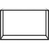  Konzolni stol bijeli 120 x 35 x 75 cm od kaljenog stakla | Eponuda.ba