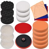 vidaXL 18-dijelni set jastučića za poliranje 150 mm | shoptok.hr