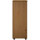  Gležnji kabinet s kolesom Medeno rjava 53 x 39 x 103 cm, (5000263237) | Shoptok.si