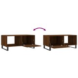 Stolić za kavu Smeđa hrasta 90x50x40 cm konstruirano drvo | shoptok.hr
