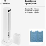 Klarstein Mistral pametni zračni hladnjak s vodnim hlađenjem | 365 m³/h | 4 l | 35 m² | 3 moda | 36 W | shoptok.hr