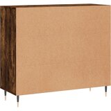  Komoda boja dimljenog hrasta 90 x 34 x 80 cm konstruirano drvo | shoptok.hr
