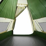 Šator tipi za kampiranje za 7 osoba zeleni vodootporni | shoptok.hr