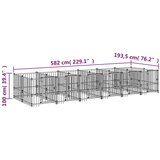  kavez za pse čelični 11,26 m² | Eponuda.ba