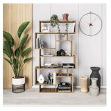 Hanah home Bookshelf Karmato, 96x168,5x25,5 cm, Smeđa | Eponuda.ba
