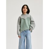Reserved Girls` jogging top - kaki Cene