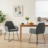  Trpezarijske stolice 2 pcs Baršun Tamnosiva 55 x 50 x 84 cm Cijene