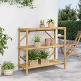  Polica s 3 razine 100 x 40 x 90 cm od bambusa | shoptok.hr