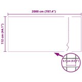 vidaXL Mreža protiv insekata Bijela Plastika 112 x 2000 cm Cijene