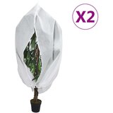vidaXL Navlake za biljke od flisa s patentom 2 kom 70 g/m² 3 93x3 m | shoptok.hr