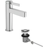Hansgrohe Finoris 110 Chrome baterija (slavina) za bide sa odlivnim ventilom sifona pop-up 76020000 | ePonuda.com