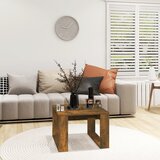  Bočni stolić boja dimljenog hrasta 50x50x35cm konstruirano drvo | shoptok.hr