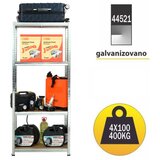 SmartStorage Polica metal medijapan 172x75x30cm 4x100kg | ePonuda.com