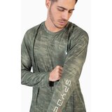 Spyder Funkcionalna majica kaki / oliva / bela | Shoptok.si