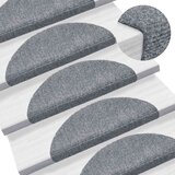 vidaXL Samoljepljivi otirači za stepenice 20 kom sivi 56 x 17 x 3 cm | shoptok.hr