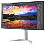 LG 32UP55NP-W LED Monitor 32",VA, UHD, 60hz, 4ms, HDMI, USB-C(90w), DP, siv | Shoptok.si
