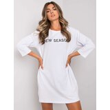ex moda Dress-EM-SK-618.24P-white | Shoptok.si