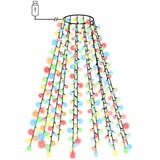  Mrežasta svjetla za božićno drvce 210 LED žarulja šarena 210 cm | Eponuda.com