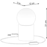 Stolna Sollux SL.1193 - Stona lampa BOOMO 1xG9/8W/230V | Eponuda.com
