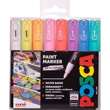 POSCA UNI marker pc-1m pastelne boje 8/1 | shoptok.hr